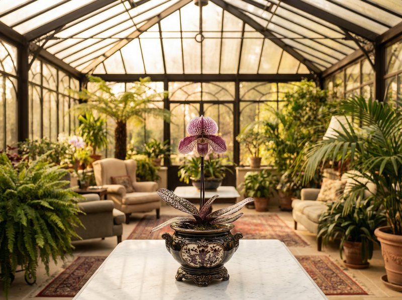 黑丝珍稀兰花测评视频